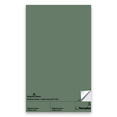 Peel-and-Stick Paint Sample Webster Green HC-130