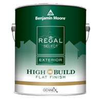 Regal Select Exterior High Build Paint, Flat