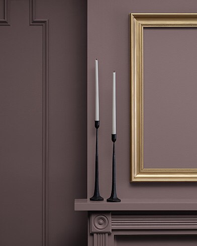 Painted wall with Cinnamon Slate 2113-40