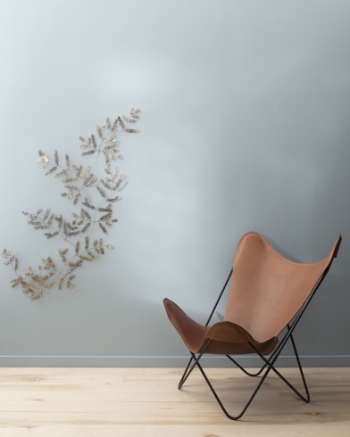 Painted wall with Silver Mist 1619
