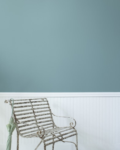 Painted wall with St. John Blue CSP-675