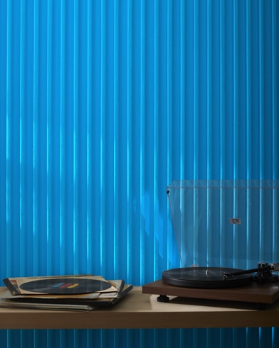 Mur peint en Bleu des Rocheuses 2066-40