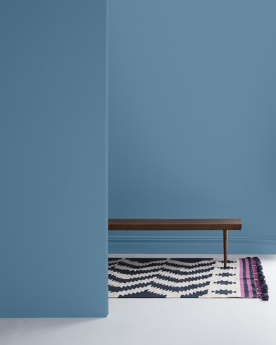 Painted wall with Blue Nose 1678