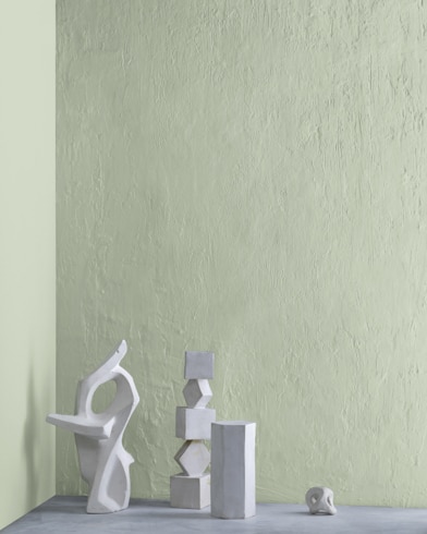 Painted wall with Aganthus Green 472