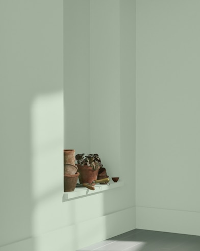 Painted wall with Garden Path 466