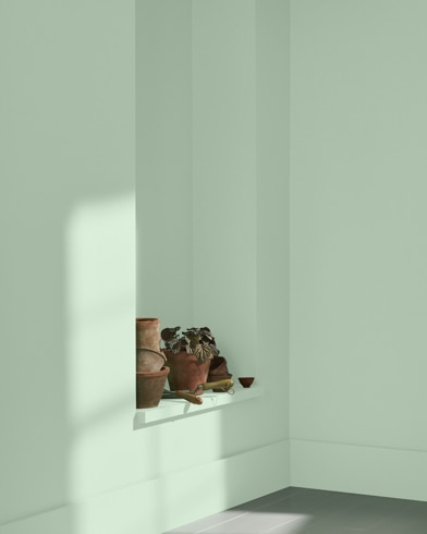 Painted wall with Pine Forest 451