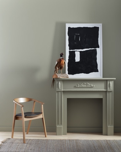 Painted wall with Oilcloth CSP-760