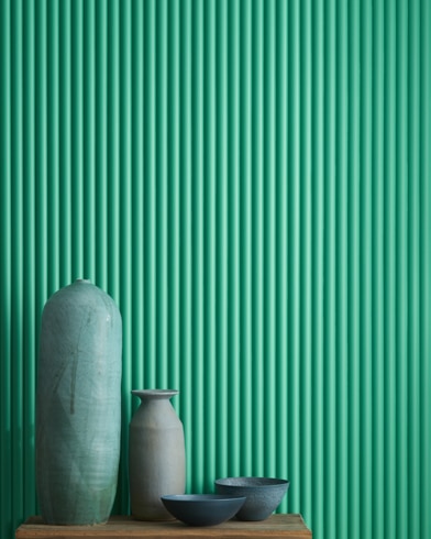 Painted wall with Monmouth Green 2038-40