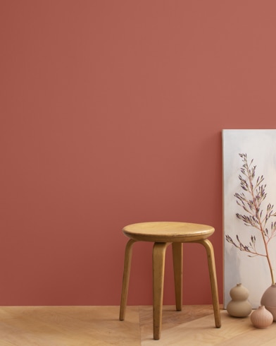 Painted wall with Colonial Brick 2093-30
