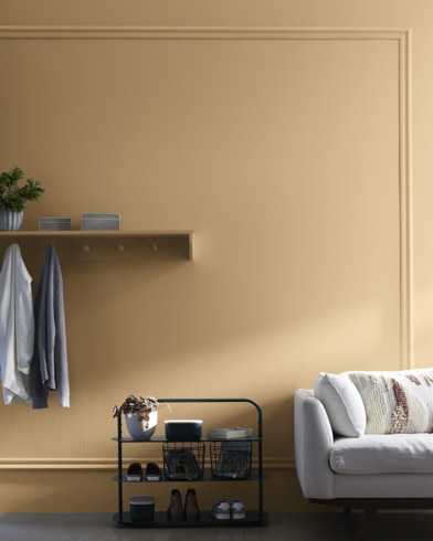 Painted wall with Bridgewater Tan 1096
