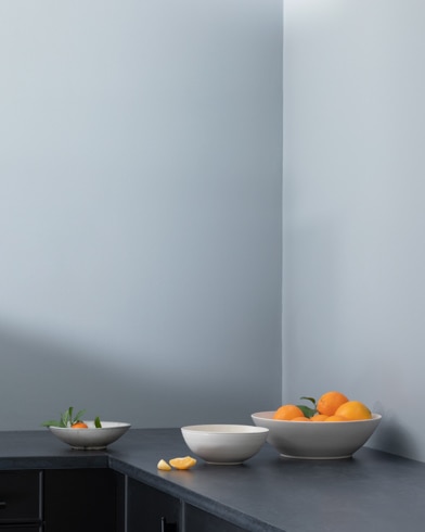 Painted wall with Feather Gray 2127-60