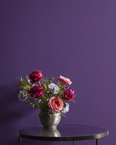 Painted wall with Gentle Violet 2071-20