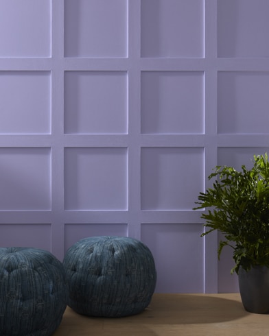 Painted wall with Spring Purple 2070-40