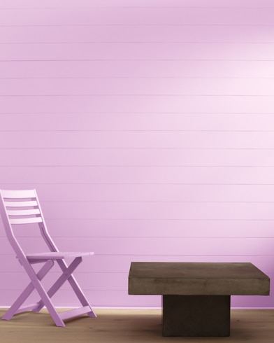 Painted wall with Passion Pink 2075-60