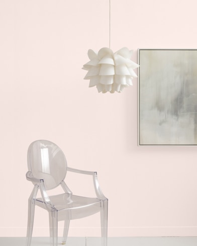 Painted wall with Mellow Pink 2094-70