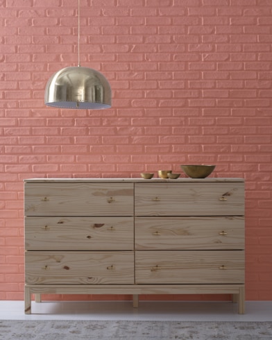 Painted wall with Red River Clay 2091-40