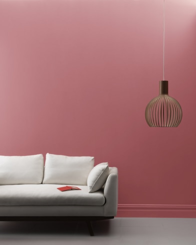 Painted wall with Raspberry Glac� CSP-430