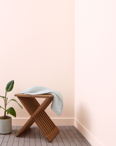 Painted wall with Hint of Pink 884