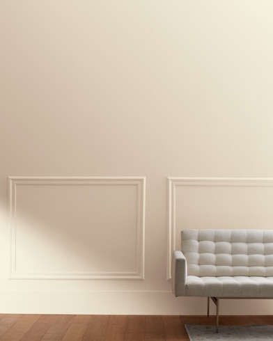 Painted wall with Clay Beige OC-11