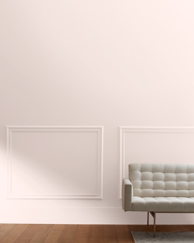Painted wall with Mauve Hint 878