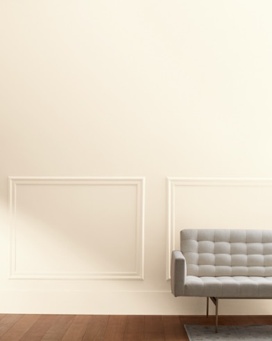 Painted wall with White Blush OC-86