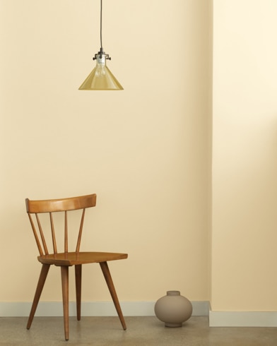 Painted wall with Rich Cream 2153-60