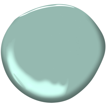 St Lucia Teal 683 Benjamin Moore St Lucia Teal