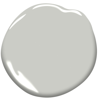 Benjamin Moore Stonington Gray - a beautiful light grey paint color.